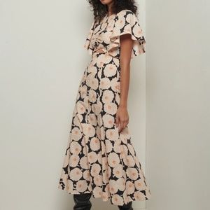 Romilly Flutter Sleeve Dress by Derek Lam